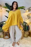 Made in Italy Santos Artist Smock Ochre /10 =